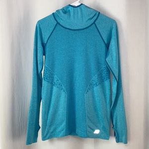 New Balance Long Sleeve Hooded Running Shirt